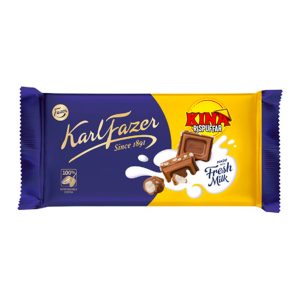 Karl Fazer Kina Rispuffar Chokladkaka - 125 gram
