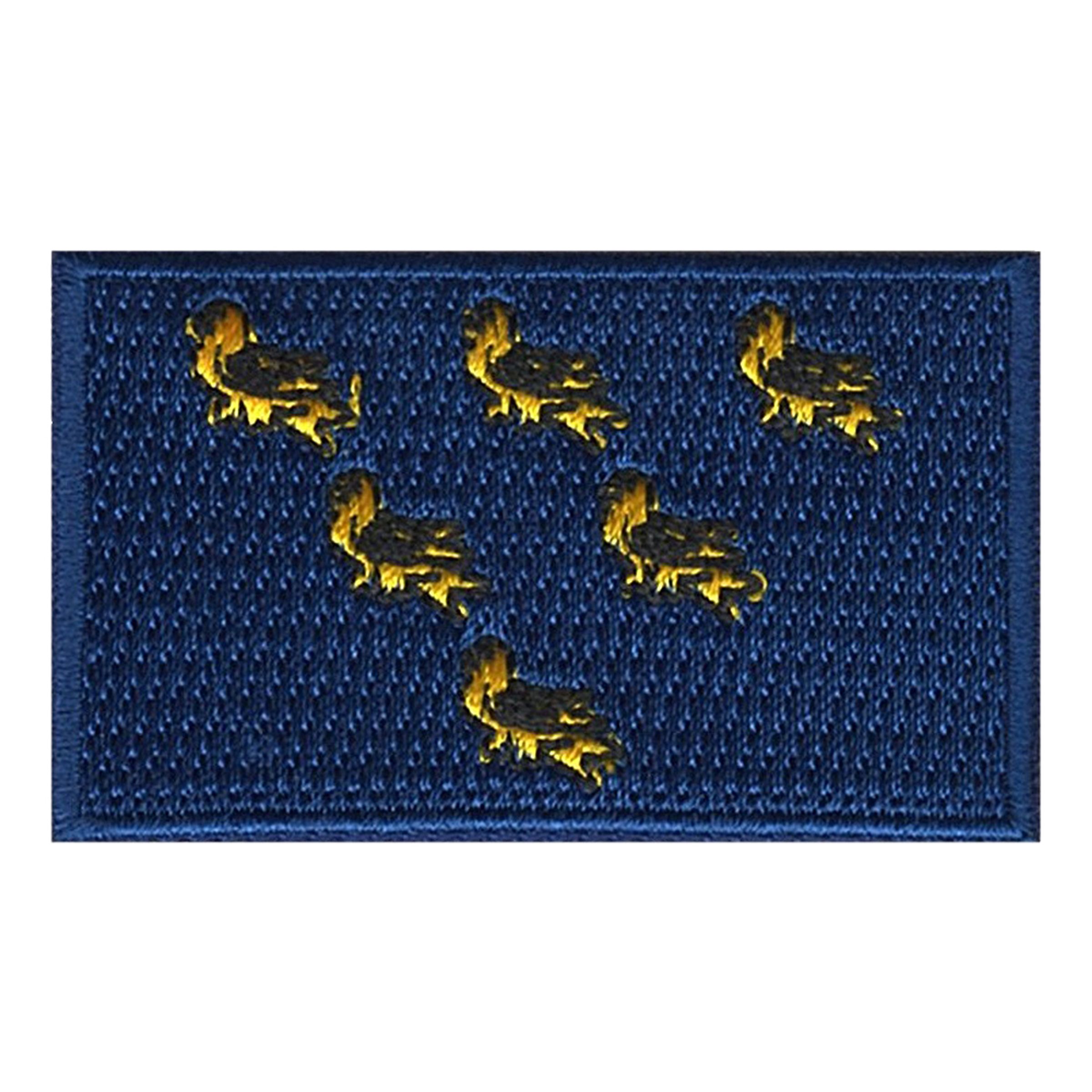 Flagga Sussex Tygmärke