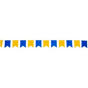 Flaggirlang Gul & Blå