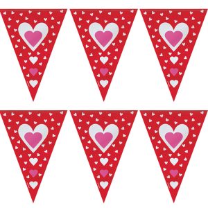 Flaggirlang Hjärtan