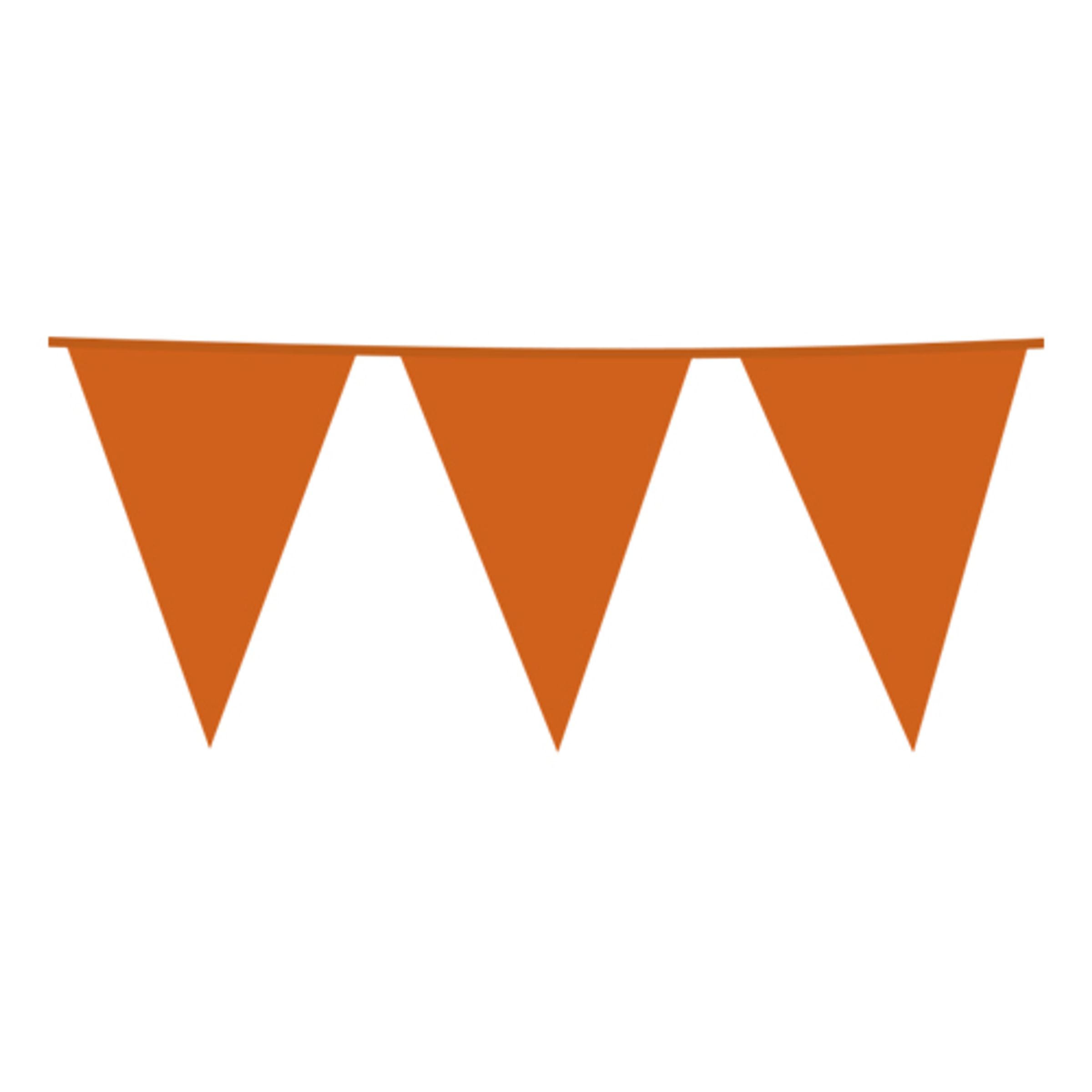 Flaggirlang Orange