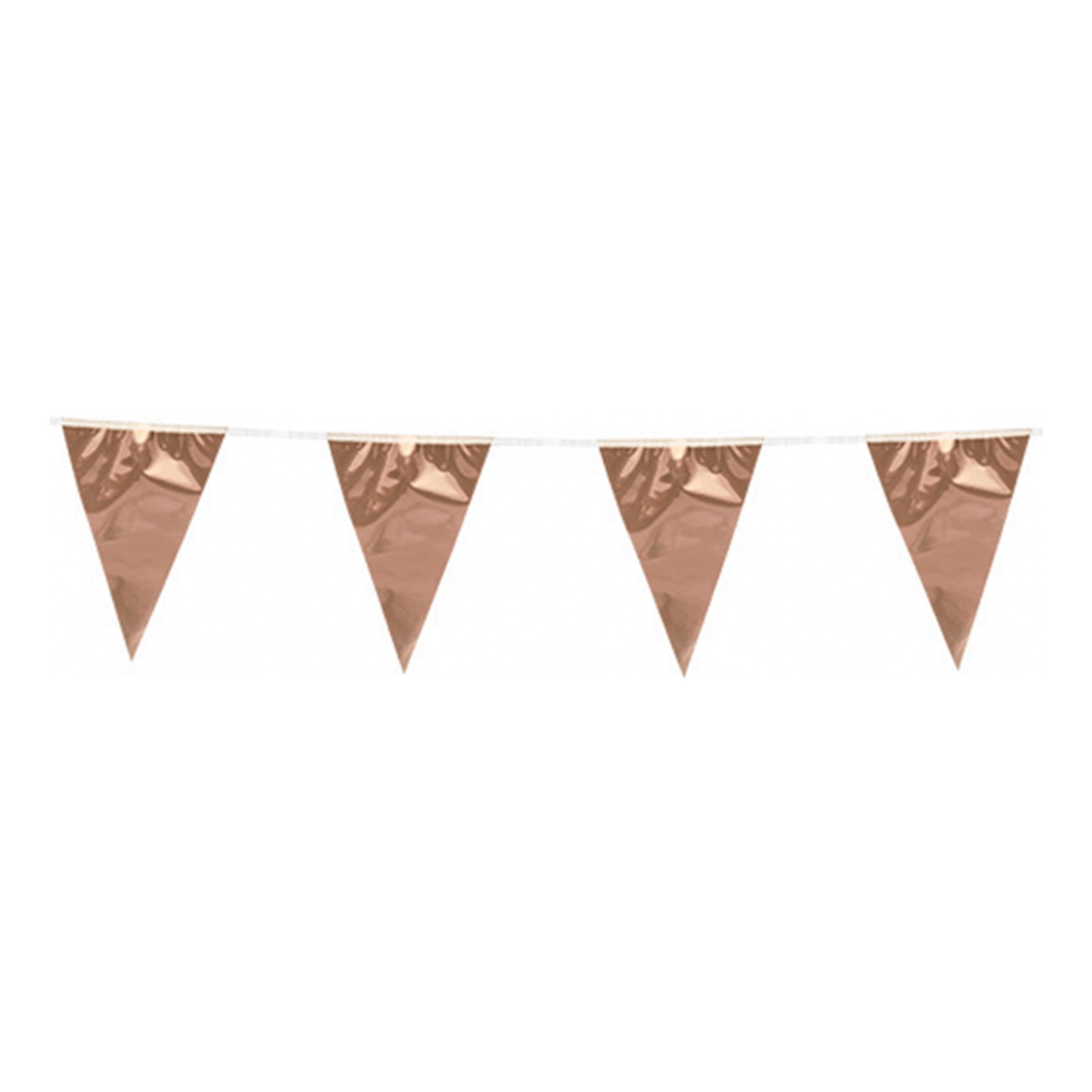 Flaggirlang Roséguld - 3 meter