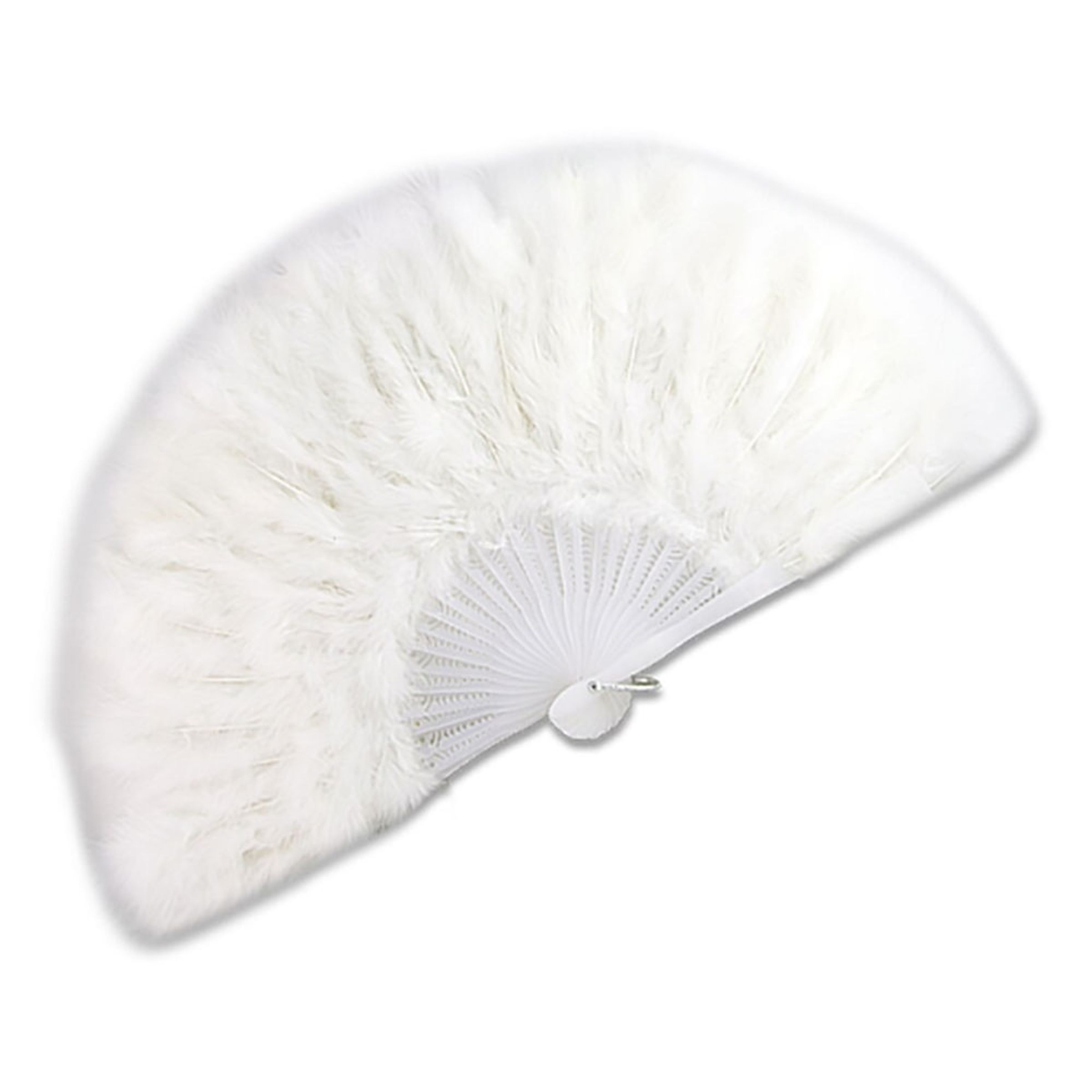 Fluffig Solfjäder - Vit