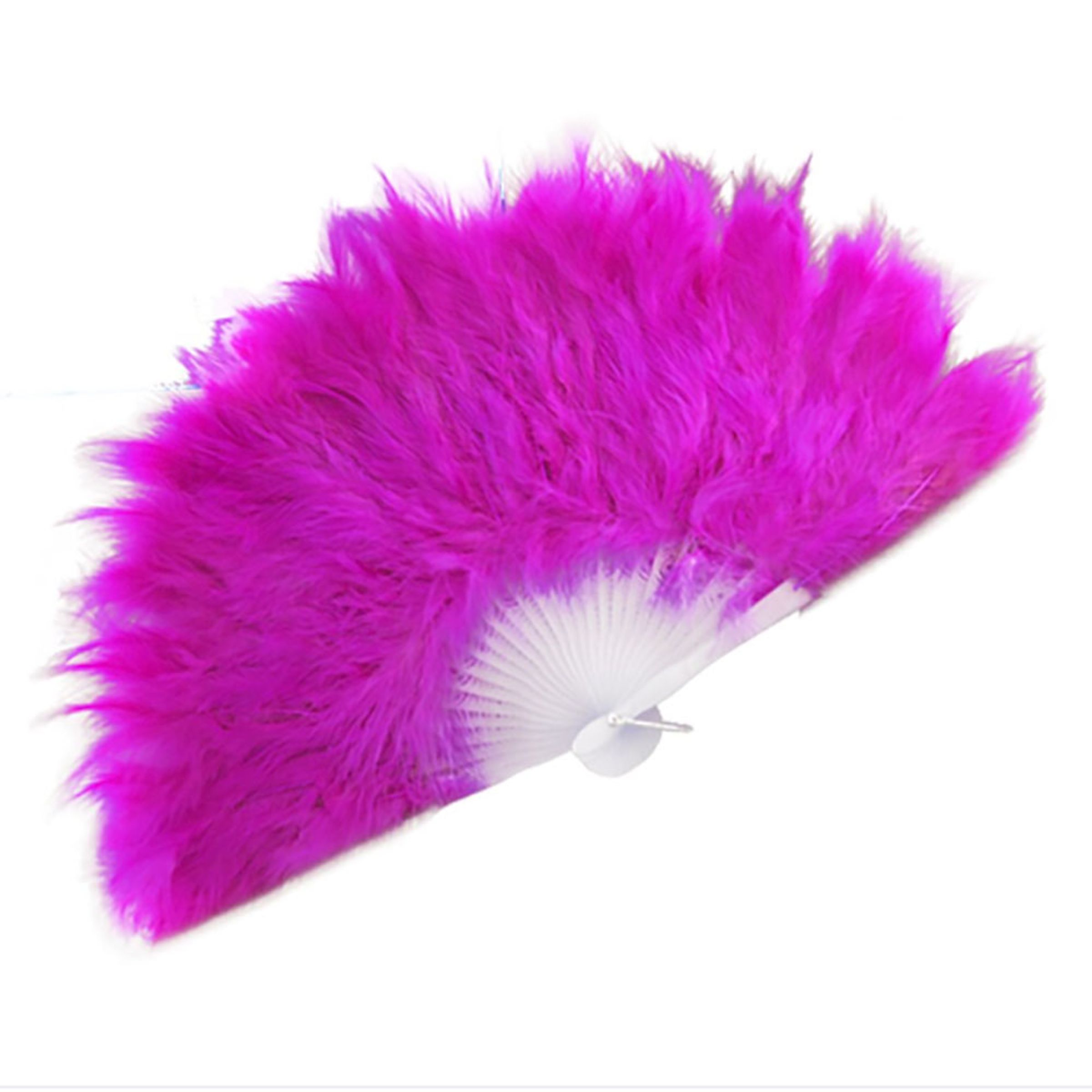Fluffig Solfjäder - Rosa