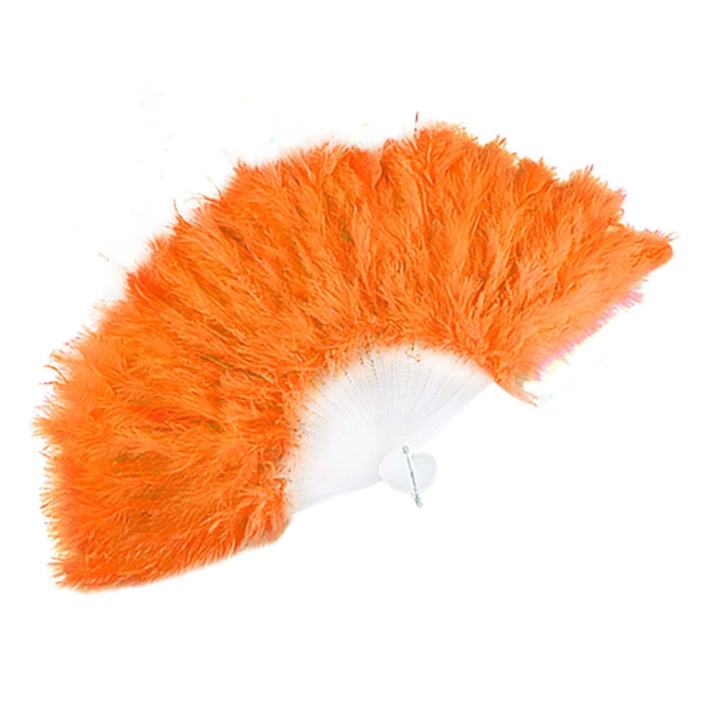Fluffig Solfjäder - Orange