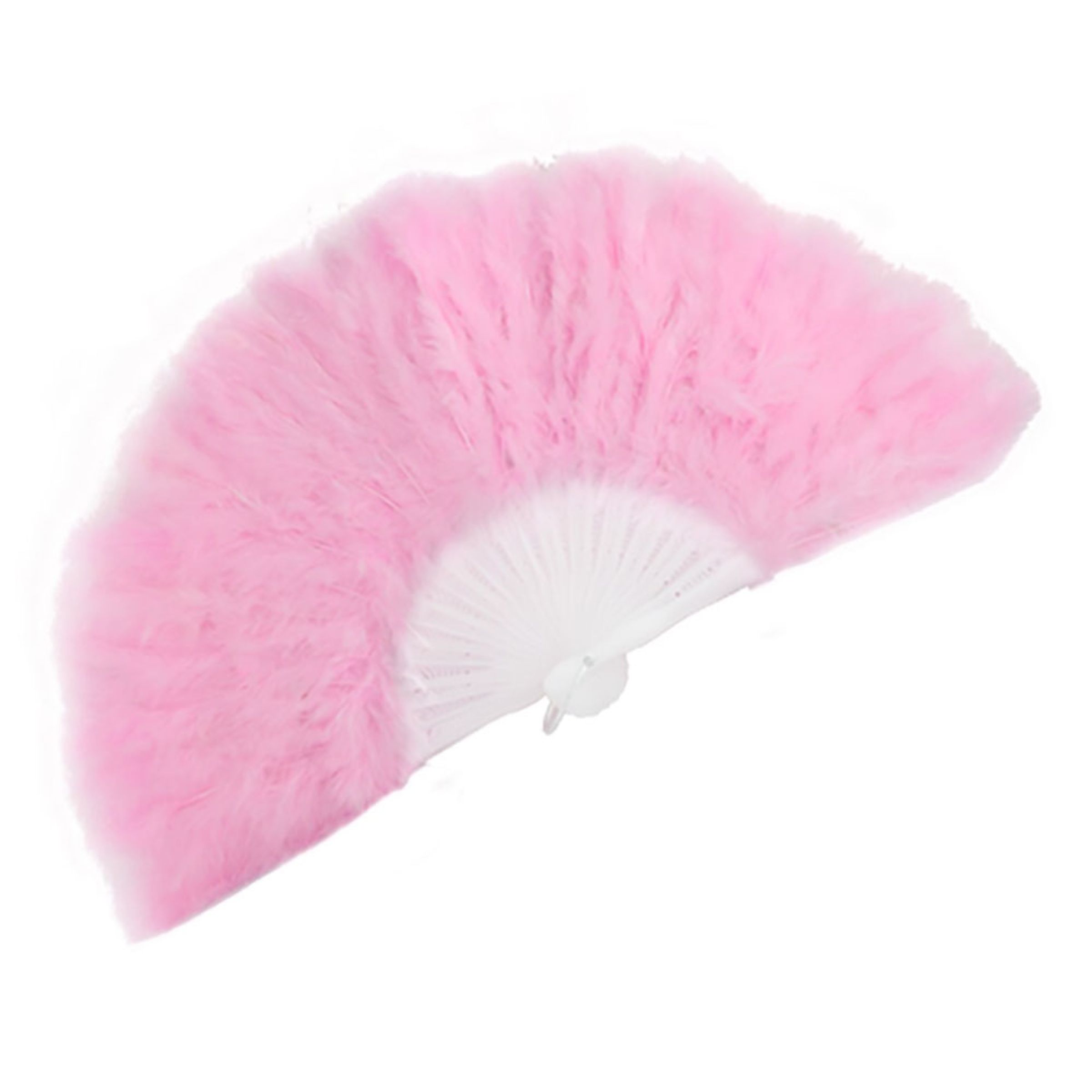 Fluffig Solfjäder - Ljusrosa