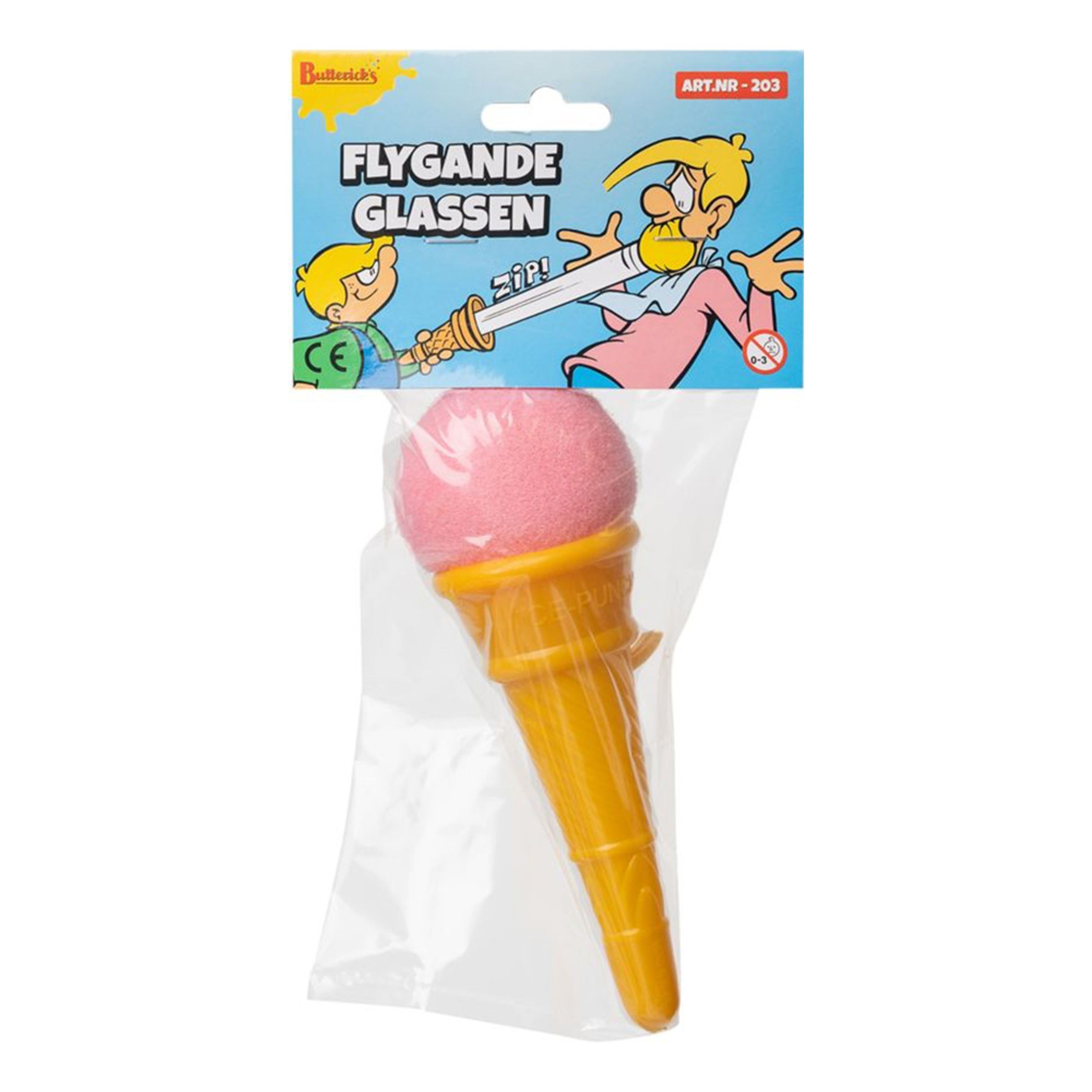 Flygande Glassen Skämtartikel