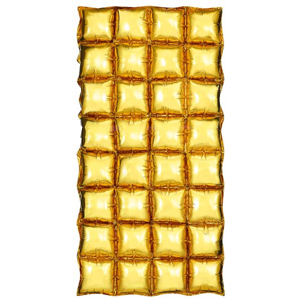 Folie Ballongvägg Guld