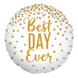 Folieballong Best Day Ever