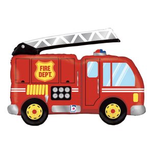 Folieballong Brandbil