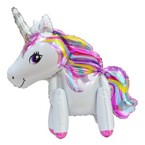Folieballong Enhörning