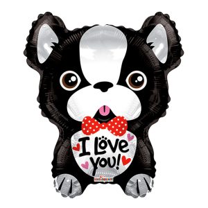 Folieballong Fransk Bulldog