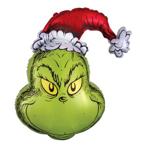 Folieballong Grinchen