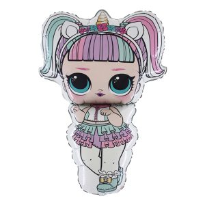 Folieballong LOL- Surprise Unicorn Shape