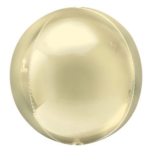 Folieballong Orbz Gul Pastell