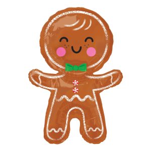 Folieballong Pepparkaksgubbe