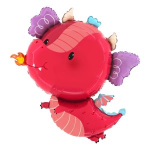 Folieballong Rolig Drake