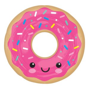 Folieballong Rosa Munk Shape