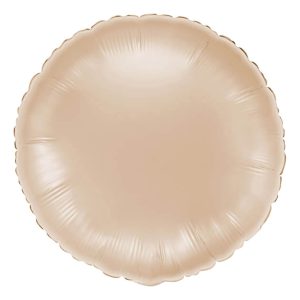 Folieballong Rund Californian Gold