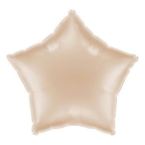 Folieballong Stjärna Californian Gold