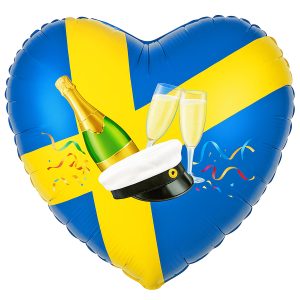 Folieballong Studentfirande