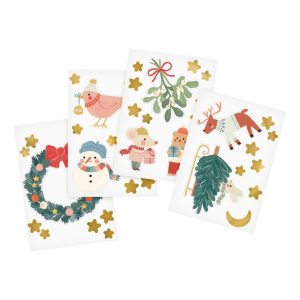 Fönsterstickers Julmotiv