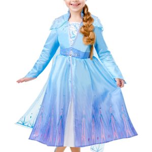 Frost 2 Elsa Dräkt Deluxe Barn