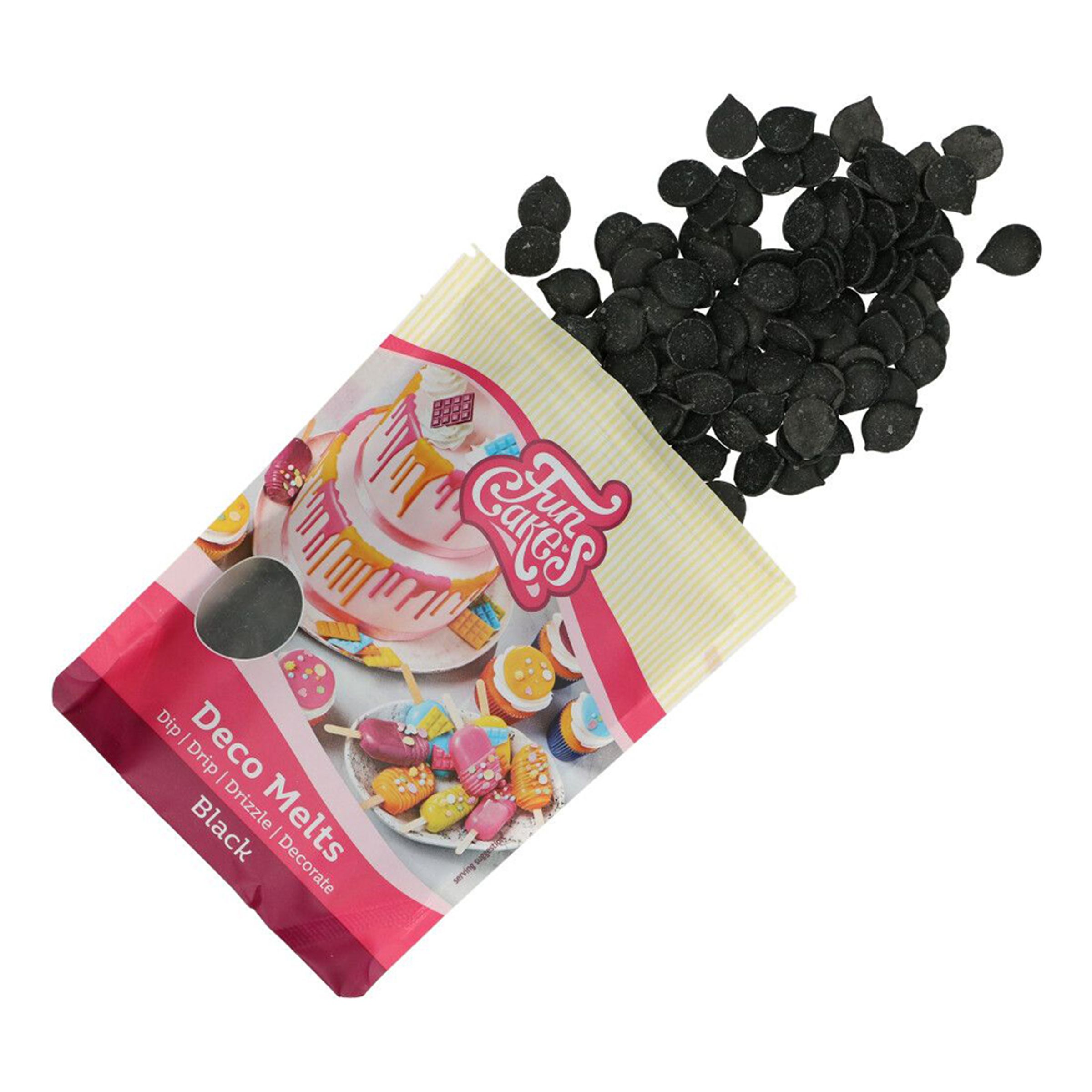 FunCakes Deco Melts - Svart