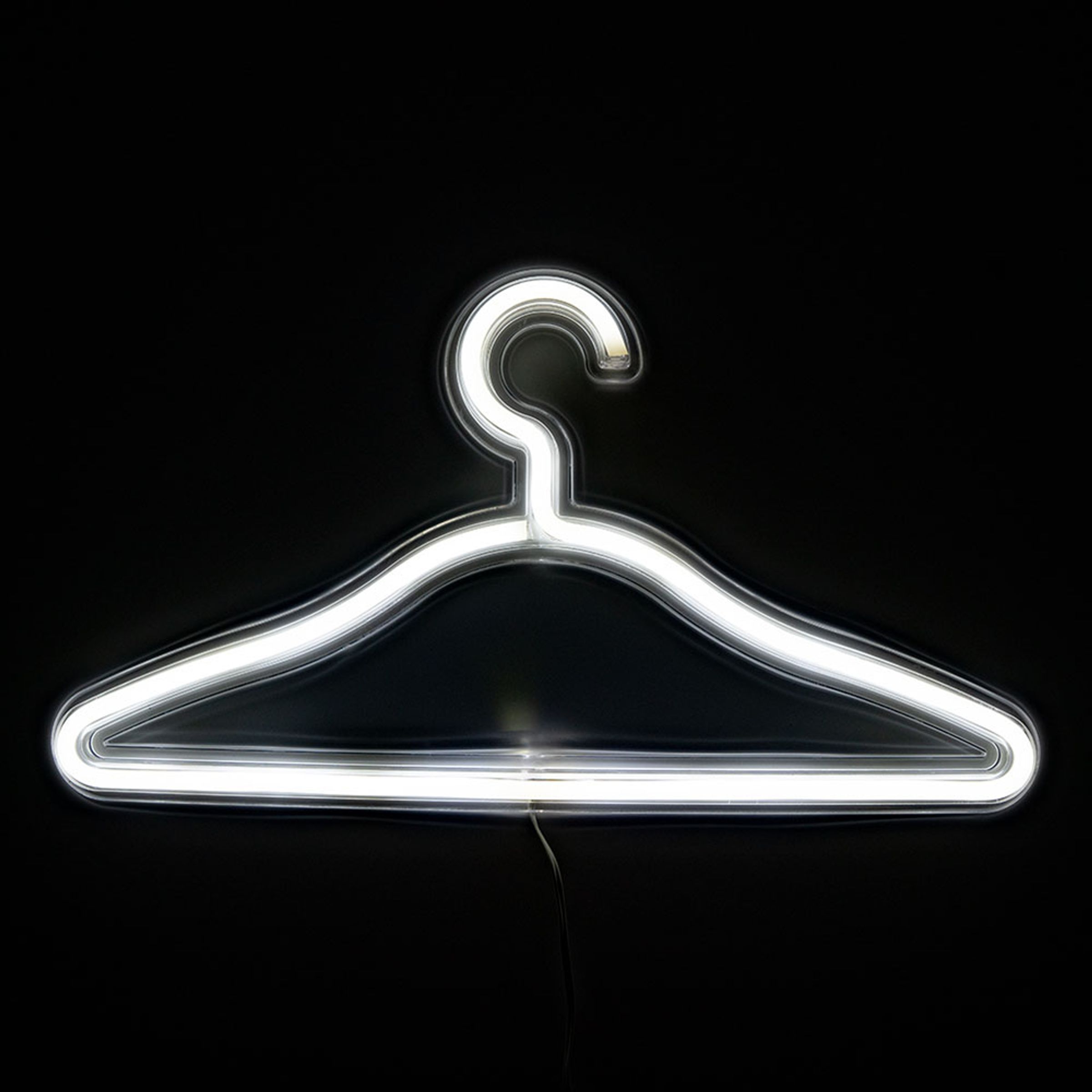 Neonlampa Galge - Kallvit