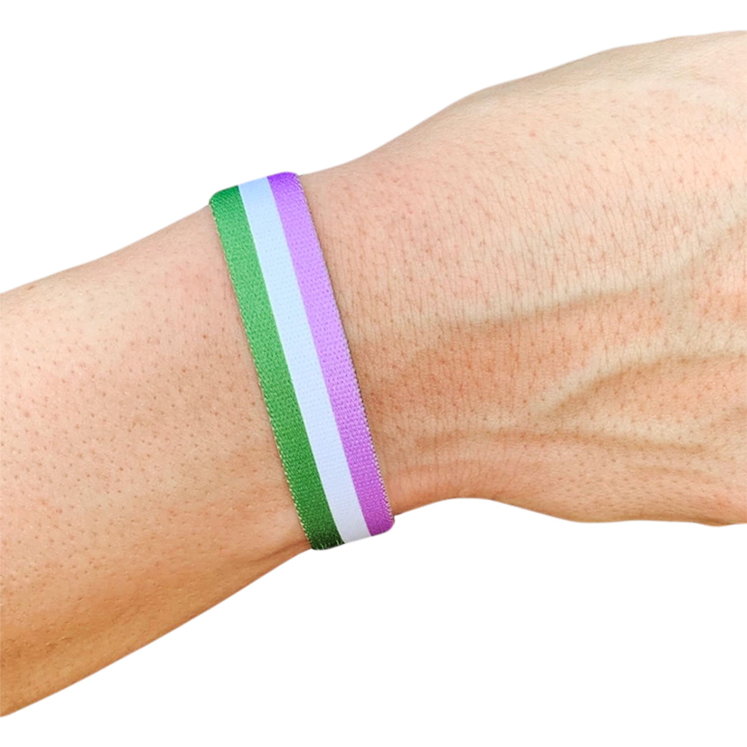 Textilarmband Pride Gender Queer