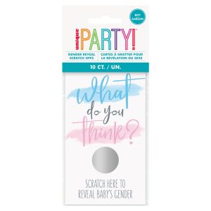 Gender Reveal Skrapkort Boy