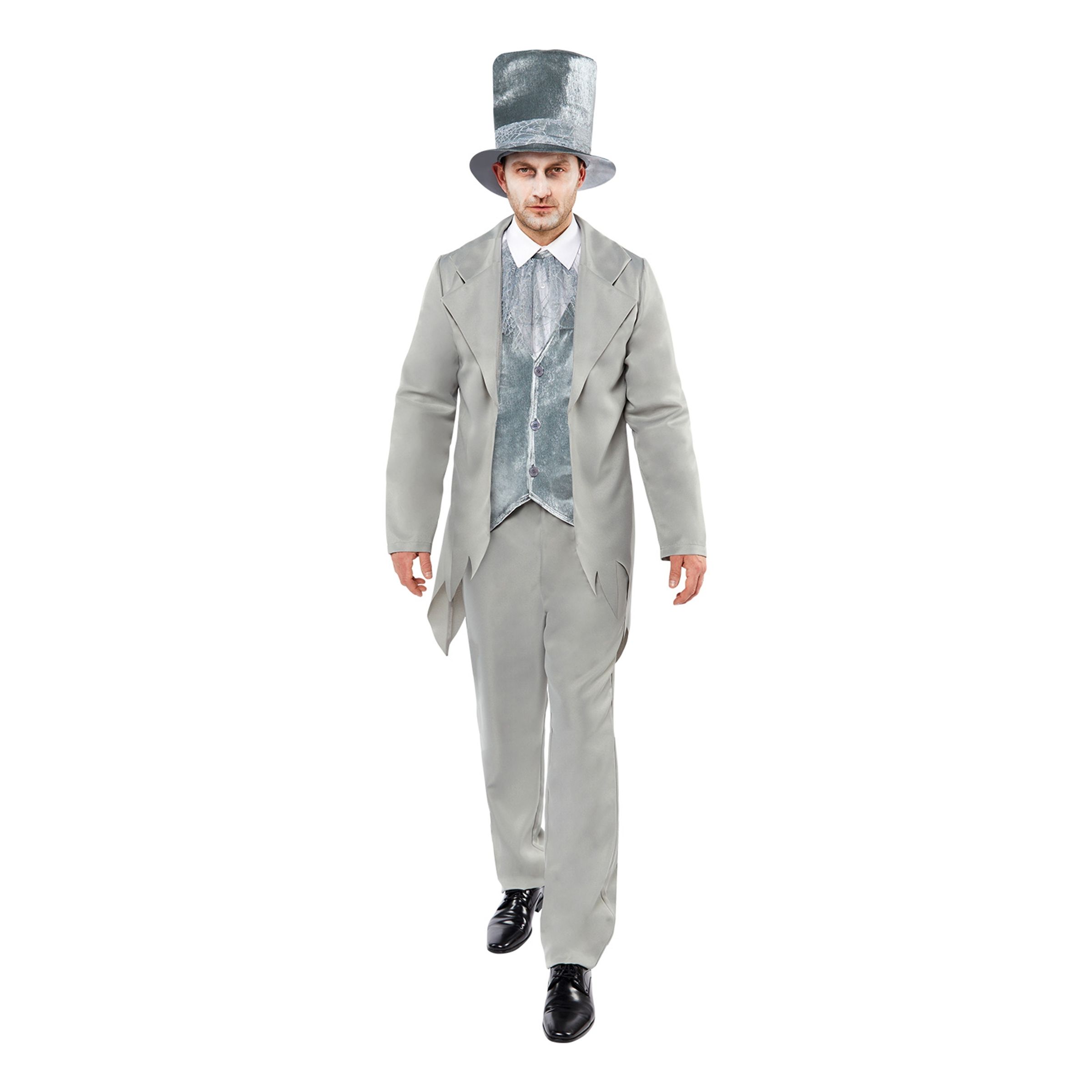 Ghost Groom Kostym Maskeraddräkt - X-Large