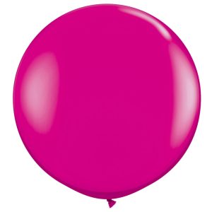 Gigantisk Ballong Magenta 2-pack