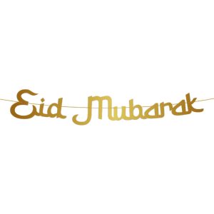 Girlang Eid Mubarak Guld