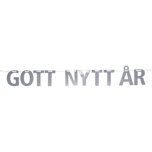 Girlang Gott Nytt År Silver