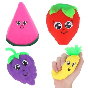 Glad Stretchig Leksaksfrukt