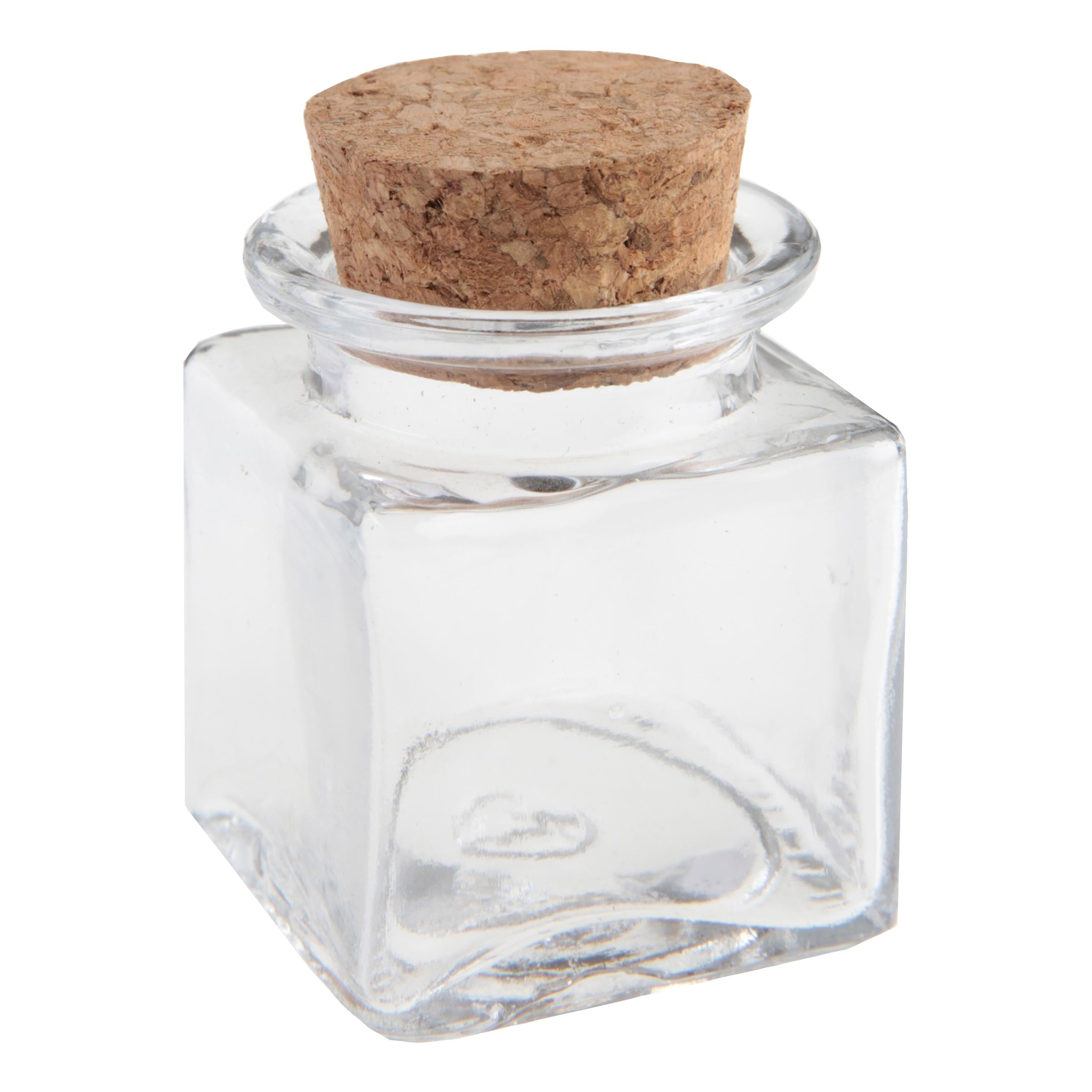 Glasburkar med Korklock - 12-pack