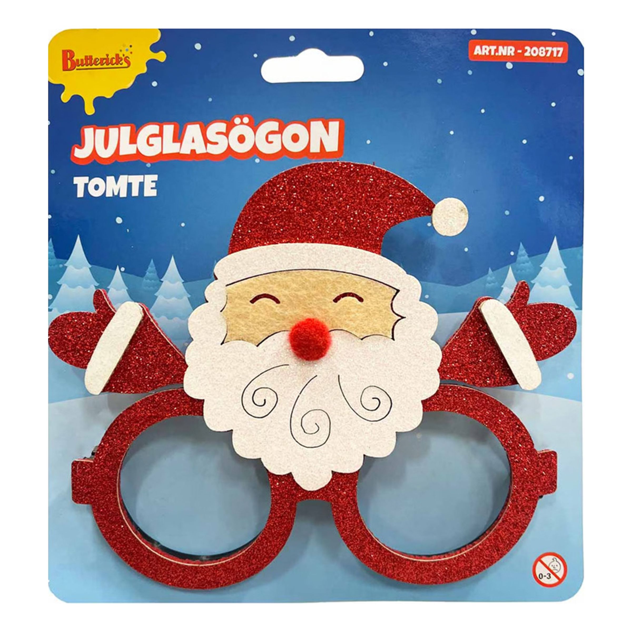 Glasögon Tomte - One size