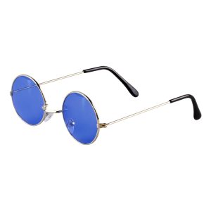 Runda Glasögon - Blå