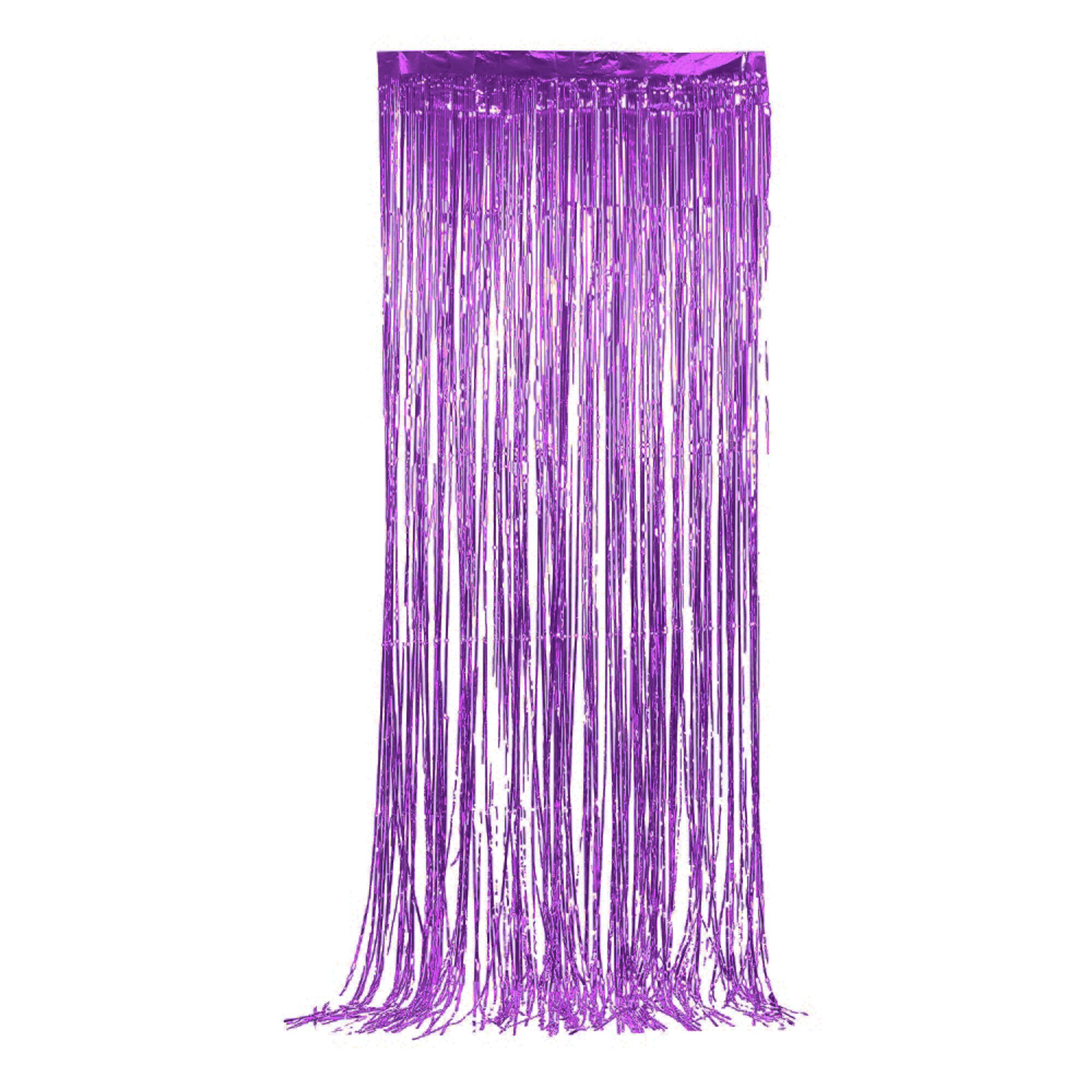 Glitterdraperi - Lila