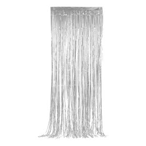 Glitterdraperi - Silver