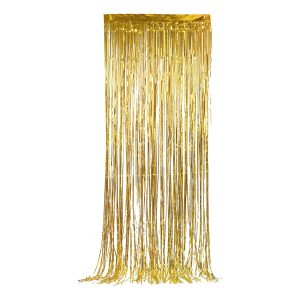 Glitterdraperi - Guld