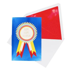 Gratulationskort Hipp Hipp Hurra 3D