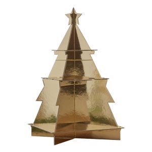 Guld Julgran Serveringsställ