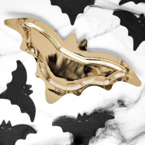 Guldiga Fladdermöss Tallrikar