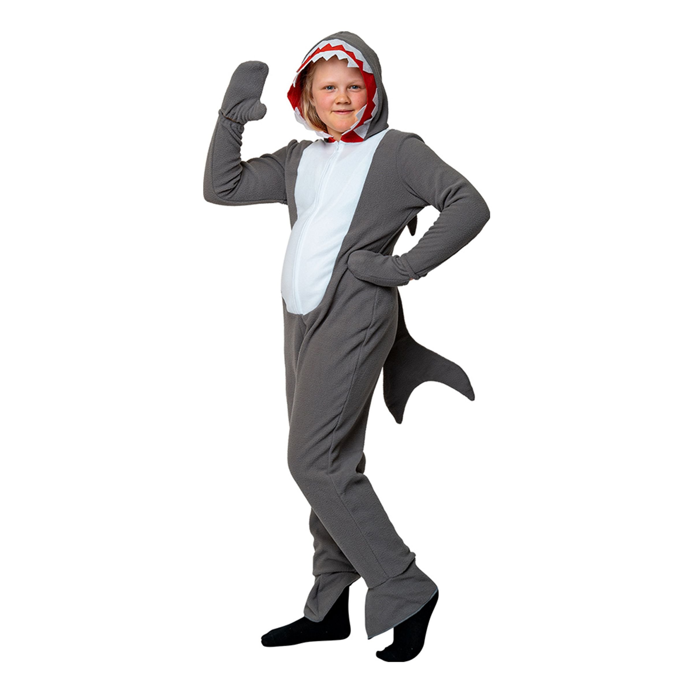 Haj Barn Maskeraddräkt - Small