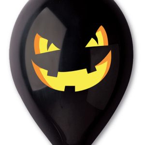 Halloween Ballonger Onda Pumpan 10-pack