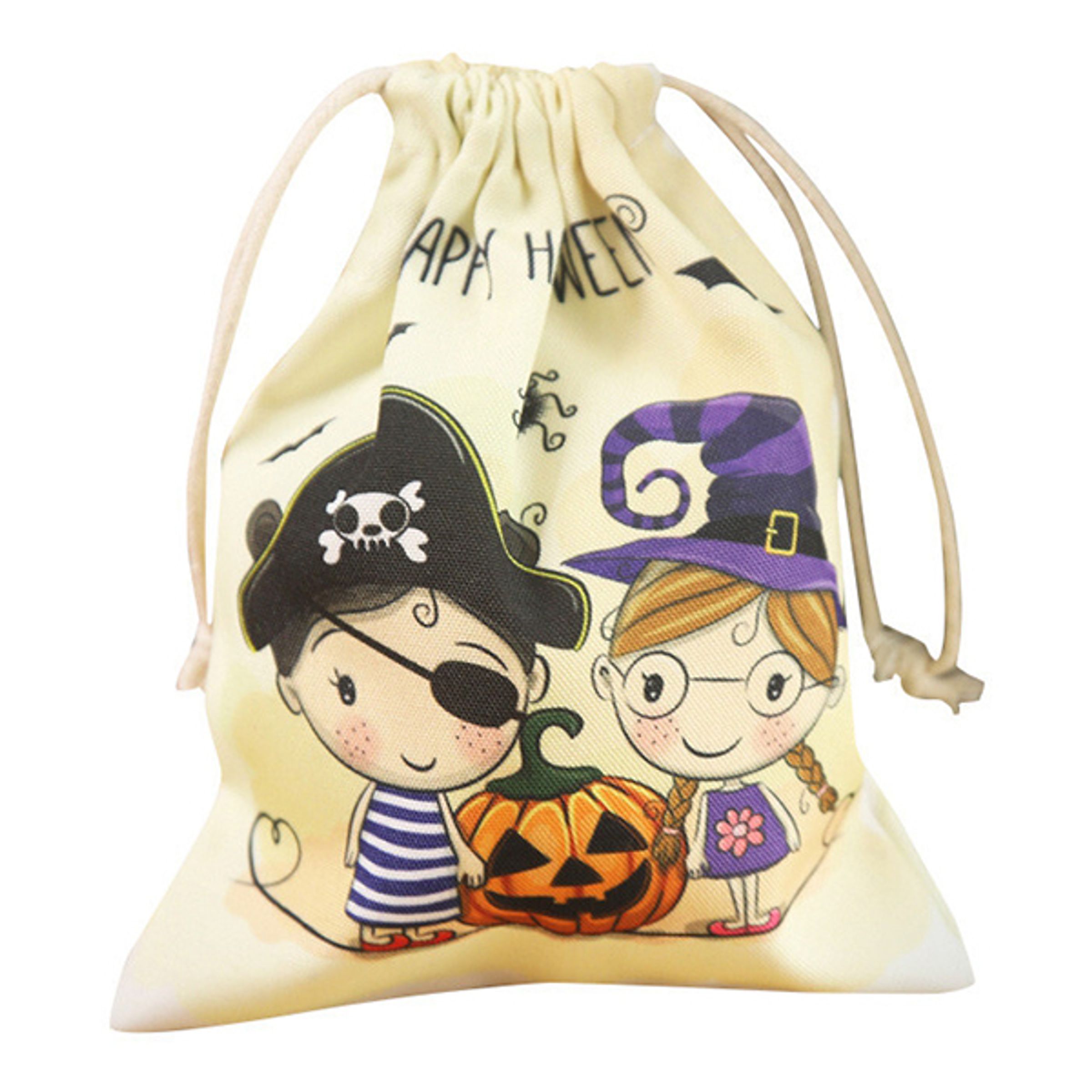 Halloween Godispåse i Tyg - Pirat