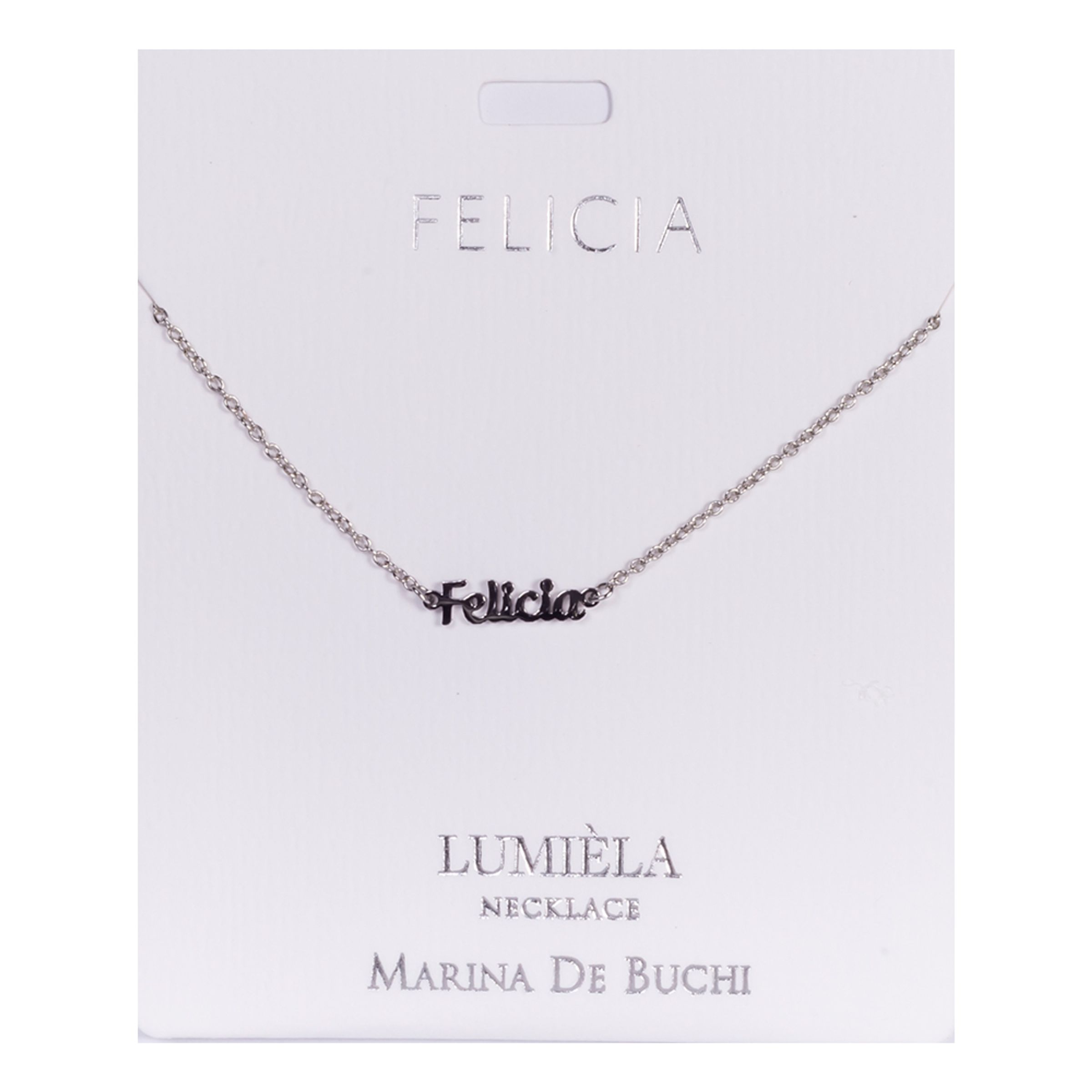 Namnhalsband Silver - Fanny