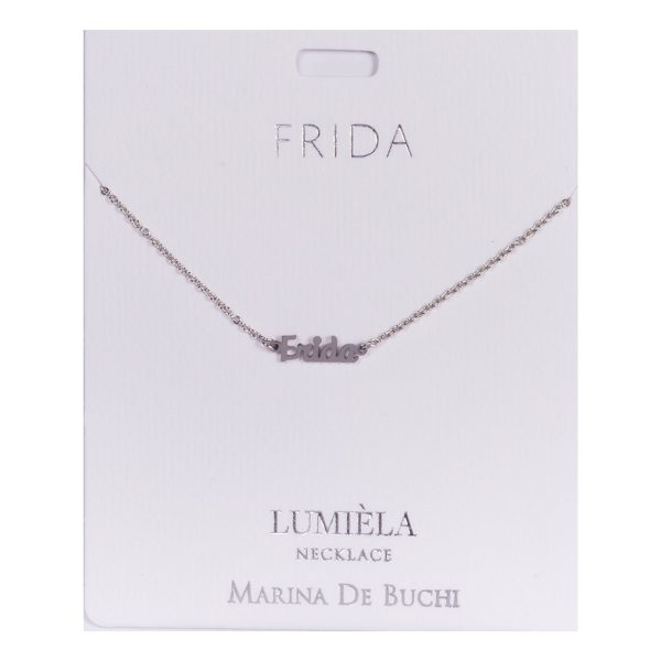 Namnhalsband Silver - Frida